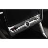 Volume Switch Button Panel Cover Trim Carbon Fiber - For Ford Explorer