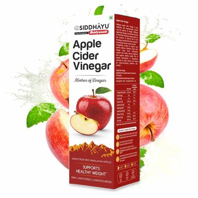 Baidyanath Asli Ayurved Apple Cider Vinegar 500ml Raw Unfiltered Mother For Daily Wellness