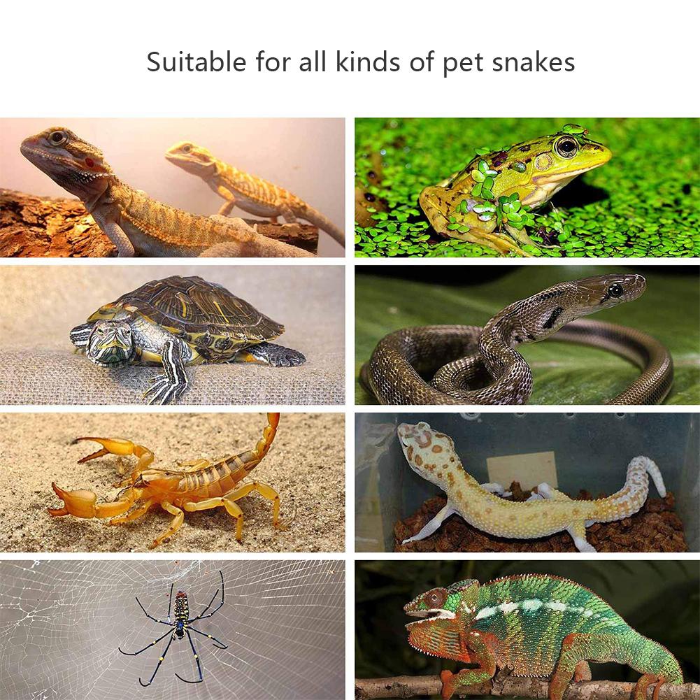 Adjustable Temperature 5-45W Reptiles Heat Mat EU/US/UK Plug Climbing Pet Heating Warm Pads Thermal Insulation Equipment
