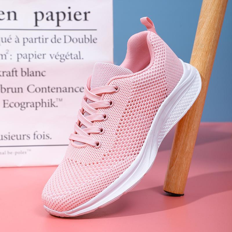 Summer Thin Sports Comfortable Breathable Deodorant Hollow Single Mesh Lightweight Daily Casual Running Shoes