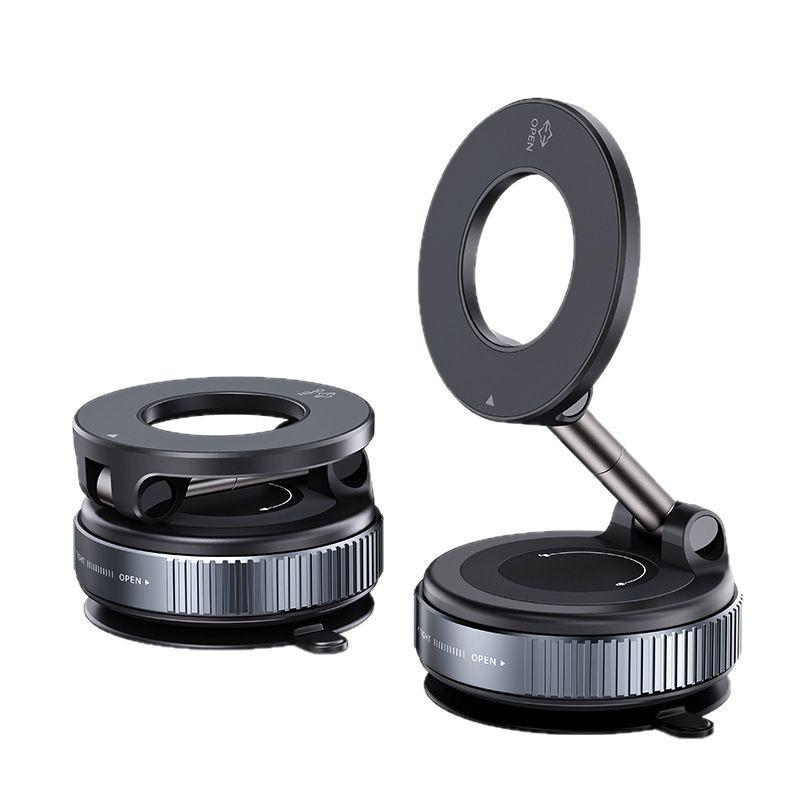 

Magnetic Car Phone Holder with Suction Cup for Navigation and Live Broadcast