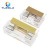 5PCS 5*20mm 6*30mm 250V Glass Fuse Holder Transparent Holder With Transparent Cover Fuse Blocks 5X20MM 6X30MM Insurance Header Fuse Holders1