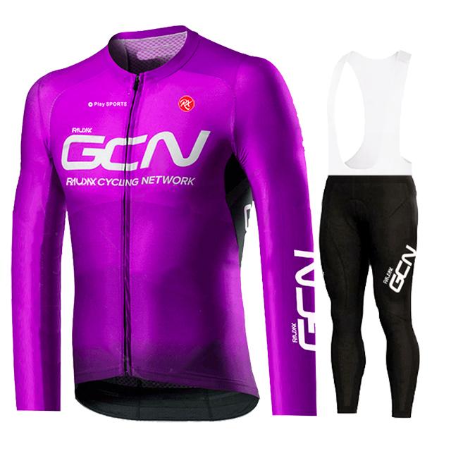 

Комплект велосипедної джерсі Gcn Red Pro, Велосипедний одяг з довгим рукавом, Майка, Велосипедний спортивний одяг, Форма для шосейного велосипеда, 2025 S