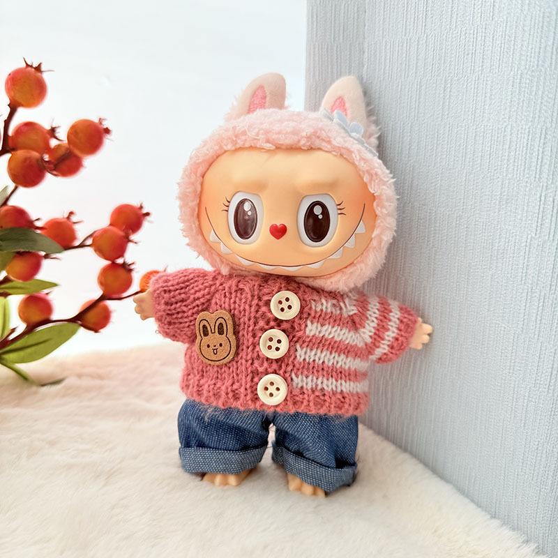 [Nur Kleidung] Schlüsselanhänger der ersten und zweiten Generation, Kleideranhänger, Etikett für sitzenden Partybären, Schal, Hut.