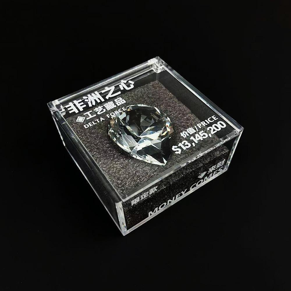 Delta African Heart Diamond Gift Box Replica: Tears of the Ocean Collectible Toy