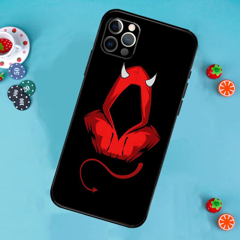 Devil Bad Boy Anime Phone Case For iPhone 17 Air 13 16 15 11 12 14 Pro Max 13 12 mini 15 16 Plus 16e Cover Funda