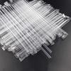 Lantu Thickened Disposable PP Drink Cups with Thin Straws