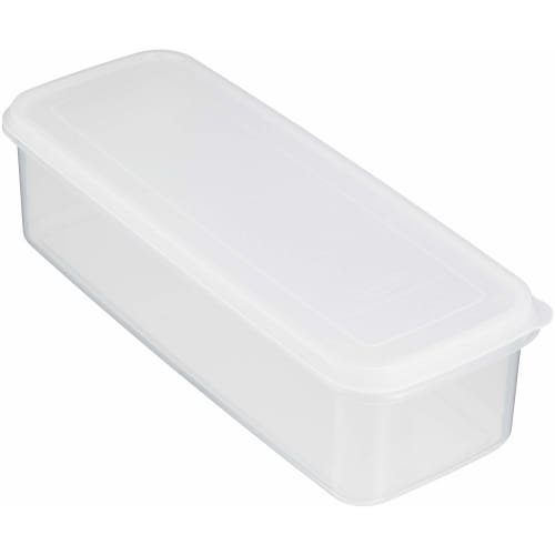 Iwasaki Industrial Lastroware Neo Keeper Pasta Storage Container, 2L, Made in Japan, Vertical or Horizontal Storage, Space-Saving, Slim Design, for Dr