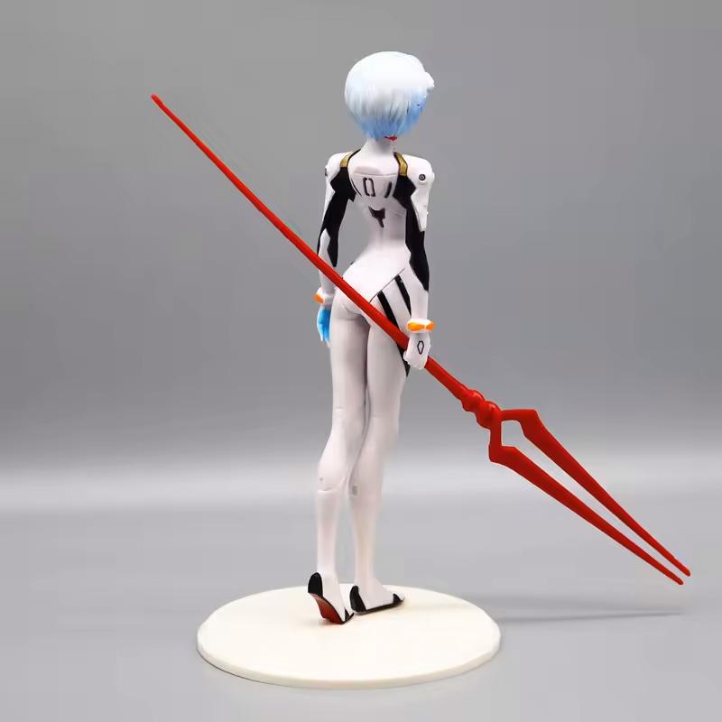 23cm New Evangelion Rei Figure Toys Doll Christmas Birthday Gift For Kids Girls