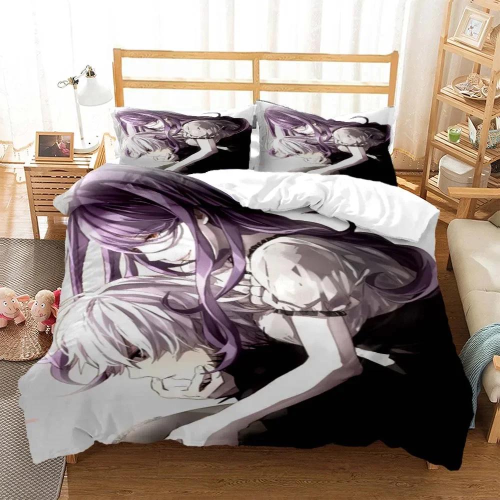 Tokyo Ghoul Digital Print Polyester Bedding Sets Child Kids Covers Boys Bed Linen Set For Teens Bedding Set King Size