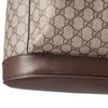 Gucci Ophidia GG Monogram Interwoven Pattern Double G Backpack Women Backpack Beige Dark-Brown 839109-FAEWQ-9845