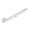 Stainless Steel Extended Chain Water Drop Tail Chain Love Tail Chain Vacuum Furnace Electroplating Necklace Bracelet Diy Jewelry