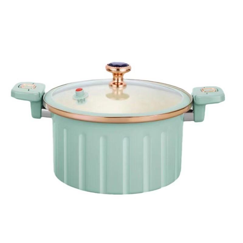 ZISIZ Large Capacity Micro-pressure Enamel Roman Pot