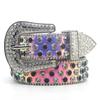 Unisex Rhinestone Belt: Personalized Hip-Hop Punk Style with Beads – Trendy European & American Fashion Waistband