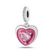 S925 Silver Pink Aesthetic DIY Bracelet Kit With 925 Silver Charms Beads And Pendants For Girls