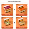 Stylish 2027 Desk Calendar With LED Lights 3D Pages For Home Decoration