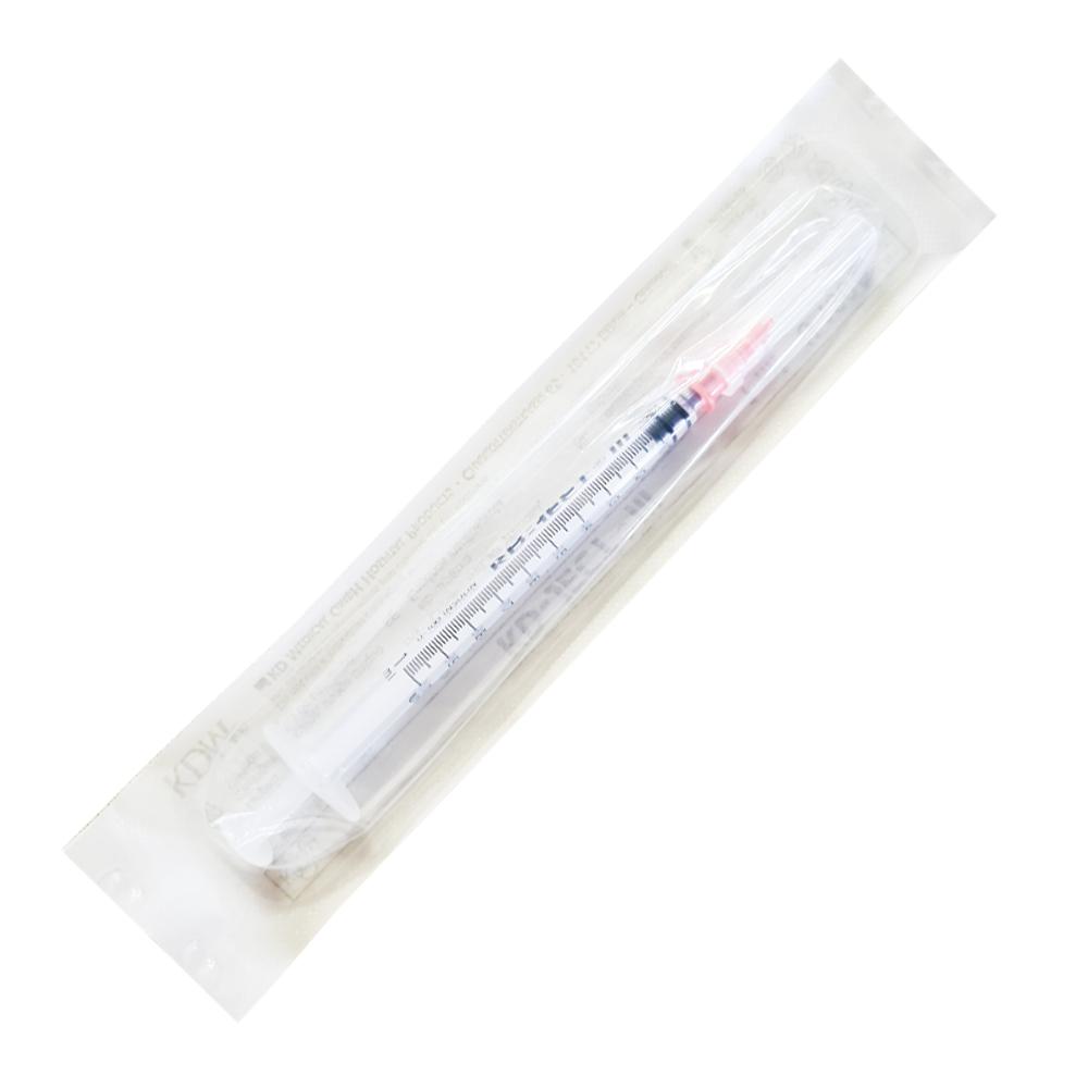 Insulin Syringe With Replaceable Needle 1Ml U-100 G29 (0.33X12) Kd-Ject Iii 100 Pcs