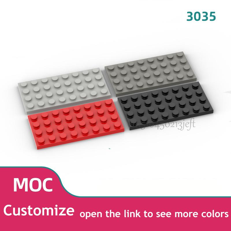 50pcs DIY Building Blocks Thin Figures Bricks 4x8 Dots 12Color Educational Creative Compatible With Brand Toys for Children 3035