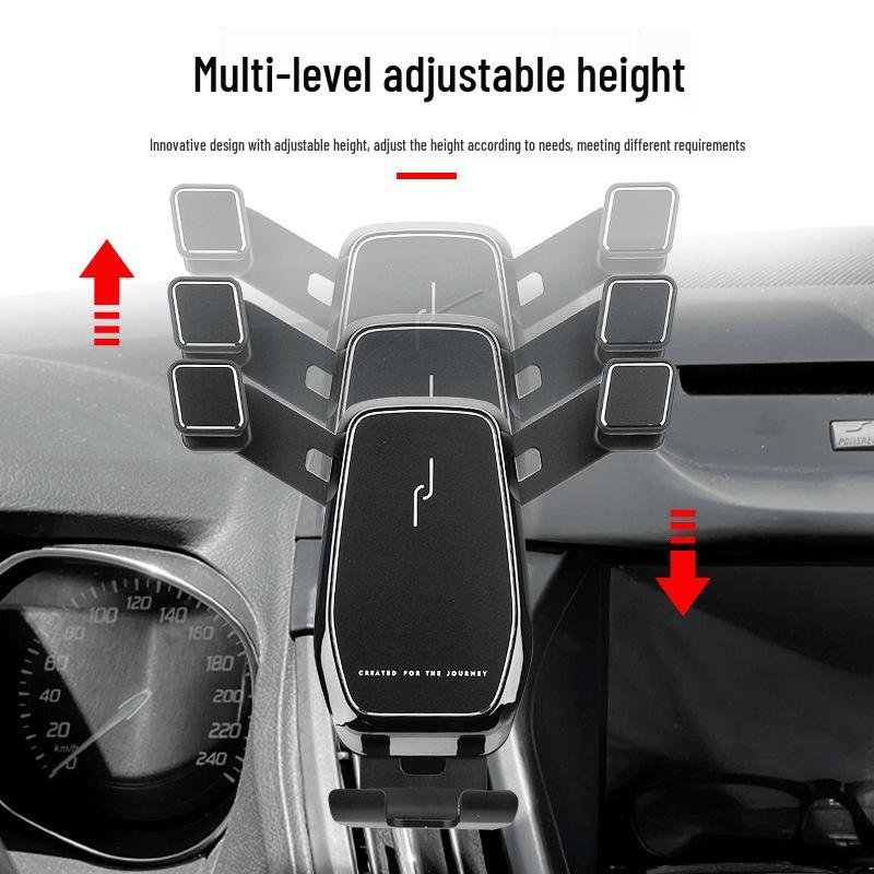 Wireless Charging Phone Mount for 13-21 Ford Kuga: Navigation Holder