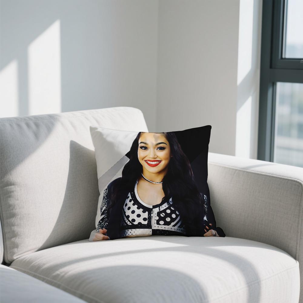 R-Roxanne Perez Wrestler cushion cover Double Sided Printed Polyester Pillowcase Pattern Decorative Zipper Cushion Cover