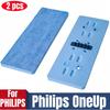 Voor Philips OneUp 5000/3000 Serie Schoonmaakdoekjes Set van 2 Vervangende Microvezeldoek elektrische dweil Vervangend schoonmaakdoekje