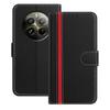 For Realme 12 Pro 5G Phone Cases Wallet Stand Color Splicing Leather Cover with Magnetic Clasp