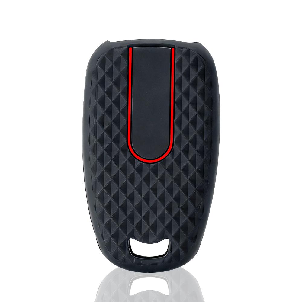 Silicone For Chevrolet Malibu Blazer Traverse Seeker Onix Equino Volt Bolt Trax Orlando Cruze Spark Sonic Camaro Car Key Case
