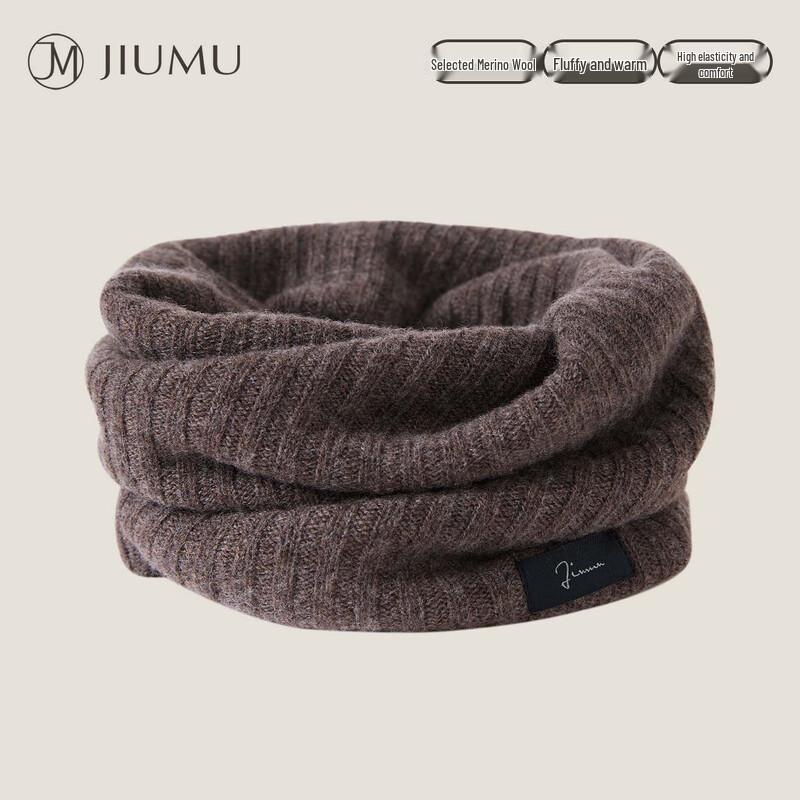 JIUMU Men's 90% Wool Neck Gaiter