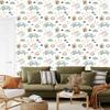 Cars, animals and stars wallpaper for living room and bedroom 50x1000