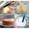 Set spatule silicon 4 piese Rezistent la căldură Spatulă pentru cremă de tort, gem, unt Antiaderent Flexibil Ustensile de copt, gătit, bucătărie