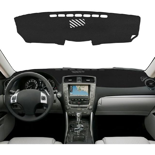 Кожаная накладка на приборную панель Аксессуары для Lexus IS250 IS350 2006 2007 2008 2009 2010 2011, Коврик на приборную панель Накладка на приборную панель и Внутренние накладки на приборную панель IS250 IS250 IS350(06-11)-