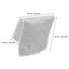 Salon Chair Back Cover Black Waterproof Fit For Hairdressing Barber Shampoo Chairs Beauty Salon Equipment
