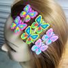 Beautiful PVC Butterfly Hair Accessory Hair Clip Suitable for Girls' Hair Decoration, Holiday Party Decoration Hair Accessories