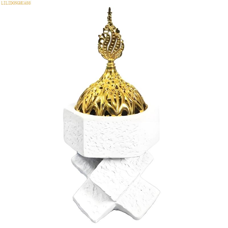 K1AE Contemporary Crosses Styles Resin Incenses Burners Holder Spiritual Aromatherapies