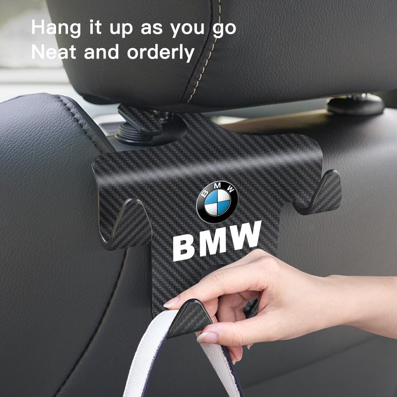 1pcs Car Rear Seat Hook Phone Holder Hanger Hooks Valve Cap For BMW X1 X2 X3 X5 X4 X6 X7 iX3 F20 F10 F07 E70 E46 E90 E92 E60 E39 EC5