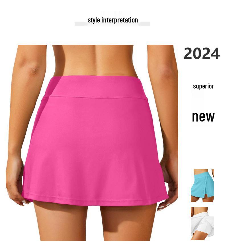 2025 Schnelltrocknender Anti-Expositions-Sport-Schwimmrock mit Seitenschlitz