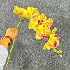One Artificial Phalaenopsis Flower Branch 3D Print Real Touch Orchid Plant for Wedding Party Home Floral Decoration