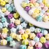 Different Style Random Mix Ceramic Beads For Jewelry Making Supplies Ball Flower Heart Star Loose Bead DIY Bracelets Accessories