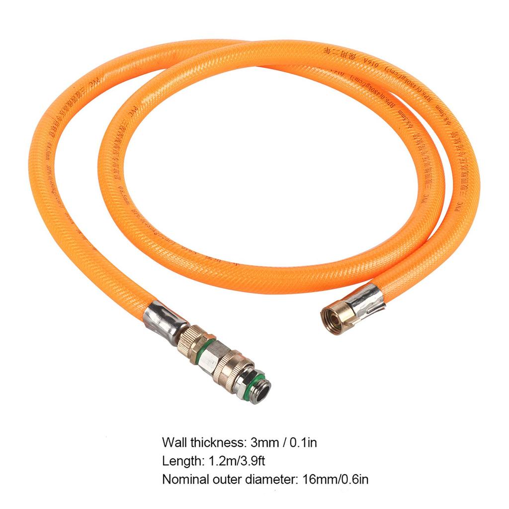 Gind Flexible Outlet Pipe, Snap-On High-Pressure Hose for Agricultural Power Sprayers