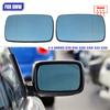 1PCS Espelho retrovisor lateral aquecido para carro, lente de vidro, espelho retrovisor esquerdo/direito para BMW Série 3 E46 1998-2006