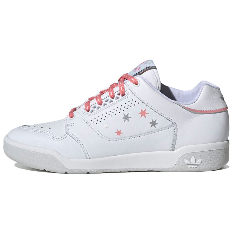 Adidas Originals Slamcourt Low-Top Sneakers Women Sneakers White Pink EF2086