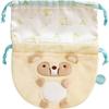 San-X Sumikkogurashi "Tanuki's Round Restaurant" Plush 2-Way Drawstring Bag - Tanuki (CA83402) H250 X W200mm