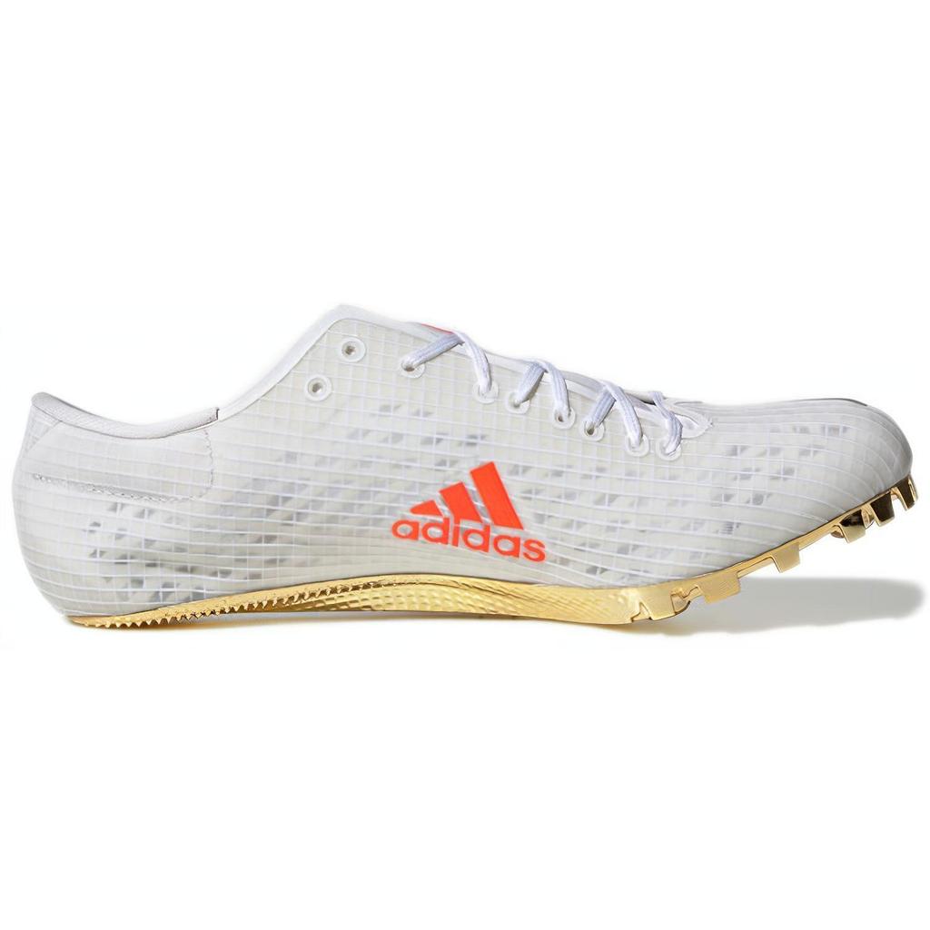 Adidas Adizero Finesse Spikes 'White Gold Solar Red' FY4081