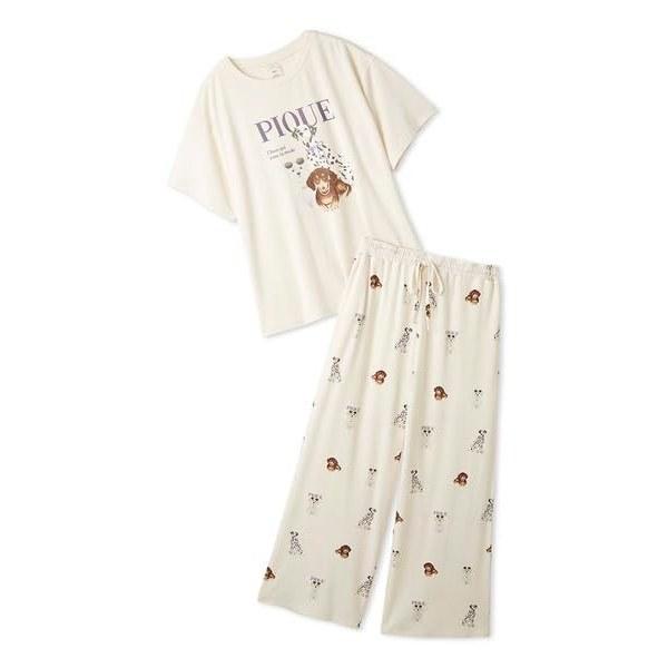 gelato pique Fashion CATSDOGS One Point T-Shirt Long Pants Set PWCT262363 Womens