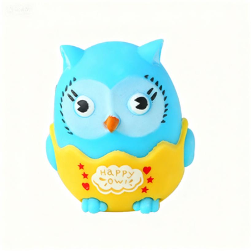 Owl Decompression Toy: Slow Rebound Stress Reliever & Office Prank