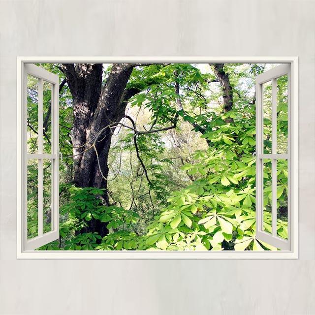 Мистический лес, красивые картины с принтом на холсте, пейзаж, современные HD картины, настенное искусство для гостиной, домашний декор, безрамное 60x80cm No Framed
