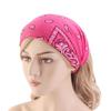Boho Cotton Paisley Print Headband Elastic Soft Hair Band Wide Non Slip Hair Scarf Daily Wear