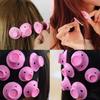 40Pcs Mushroom Shaped Hair Curler Assorted Size No Heat Hair Roller Portable Home Travel Lazy Women Girls Hair Curling Tools