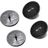 OTUAYAUTO 4PCS Floor Mat Fastener - Replacement For BMW Carmats Fixation Clips With T-Hook Anchor For Velour Carpet