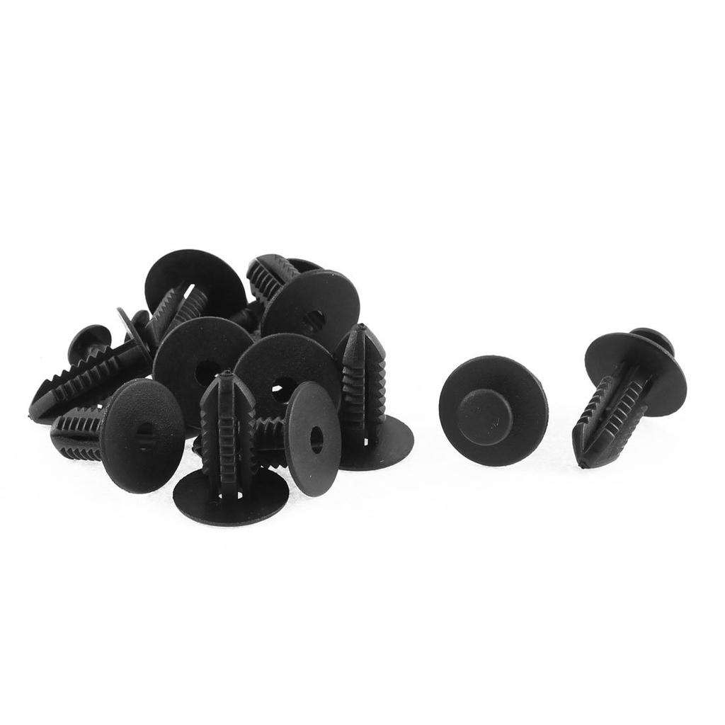 uxcell Rivet Fastener Clips Car Fasteners Plastic Rivets for Mercedes Benz 12pcs